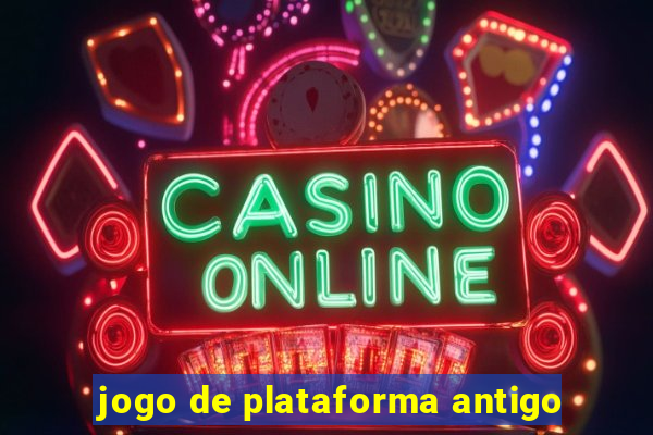 jogo de plataforma antigo